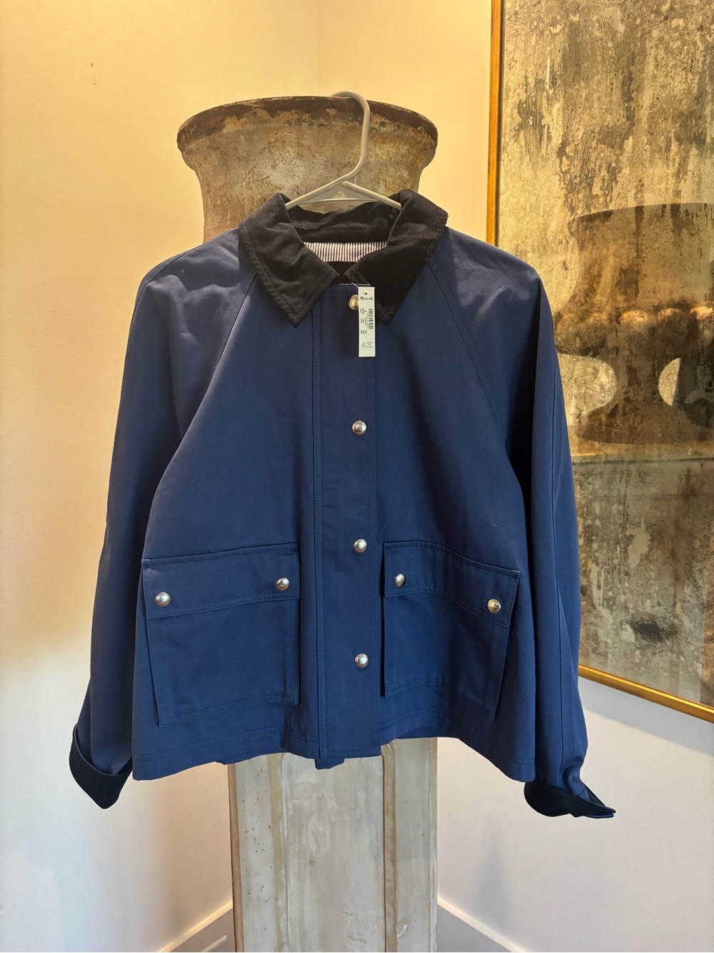 NWT Madewell Blue Barn Jacket m